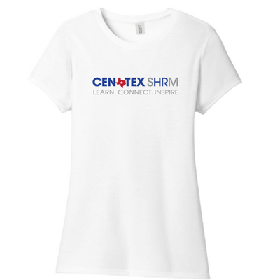 CentexSHRM - District Made Ladies Perfect Tri Crew Tee v1
