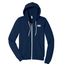 GulfCoastWaterAuthority - Unisex Sponge Fleece Full-Zip Hooded Sweatshirt