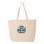 FEDITC - 24.5L Canvas Zippered Tote