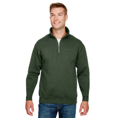 MacInnisGroup - Unisex 9.5 Oz., 80/20 Quarter-Zip Pullover Sweatshirt