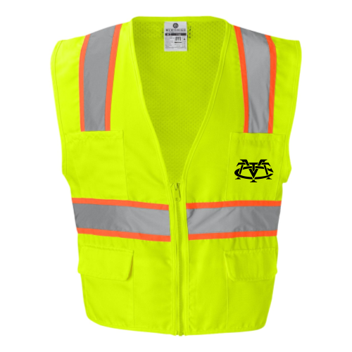 MayTrucking - Solid Front Vest with Mesh Back