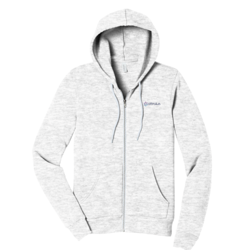 Attralus,Inc. - Unisex Sponge Fleece Full-Zip Hooded Sweatshirt