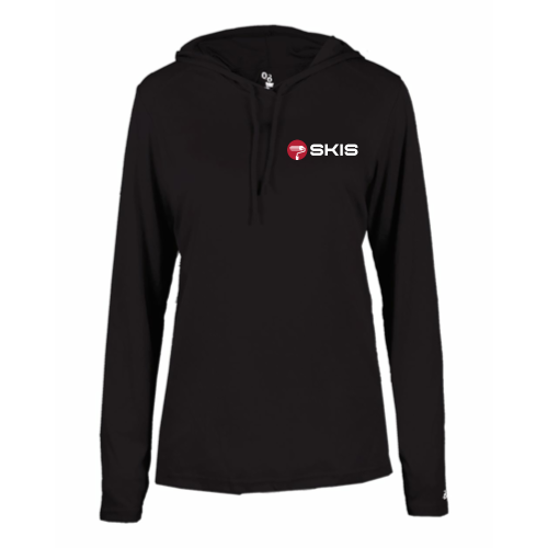 SkisPainting - B-Core L/S Women's Hood Tee