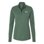 Nebraska State Fair - Adidas Women's 3-Stripes Quarter-Zip Sweater