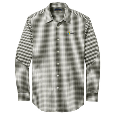 Deep Black Check