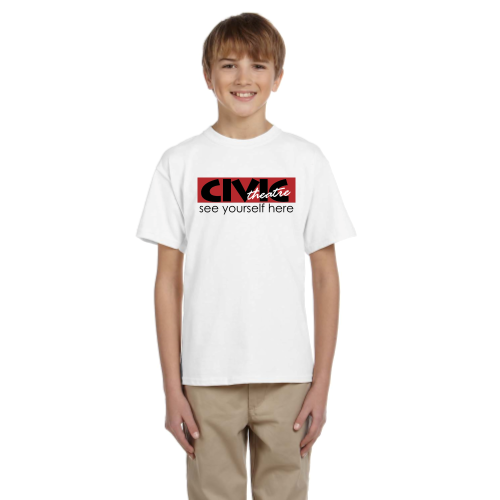 CivicTheatreMerch - Youth Ultra Cotton 6 oz. T-Shirt
