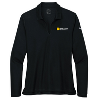 Dreamit Ventures - Nike Ladies Dri-FIT Long Sleeve Polo - v1