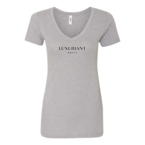 LuxuriantRealty - Next Level Womens V-Neck