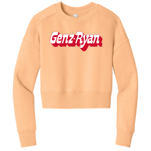 GenzRyan - District Women's Perfect Weight Fleece Cropped Crew