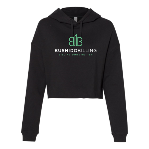 BushidoBilling - Independent Trading - Women's Crop Hoodie