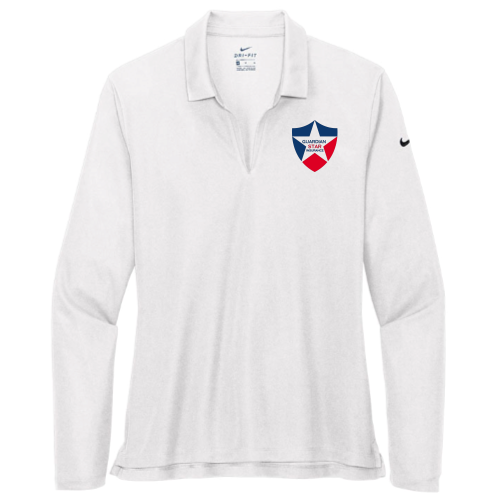 Guardian Star Insurance - Nike Ladies Dri-FIT Long Sleeve Polo - v1