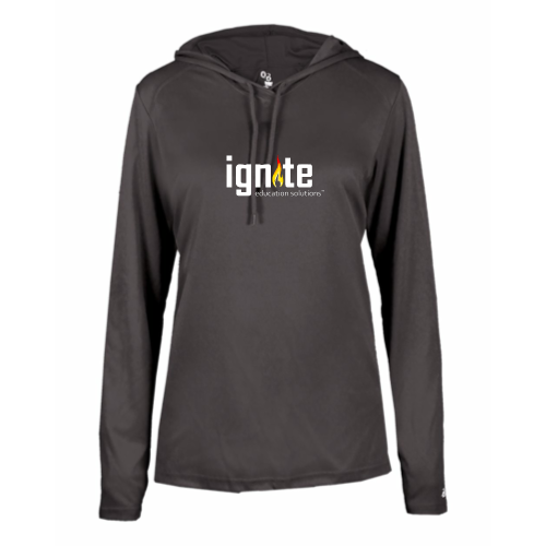 Ignite - B-Core L/S Women's Hood Tee v2