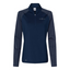 AcuityEyeGroup - Women's Stripe Block Quarter-Zip Pullover - Embroidered