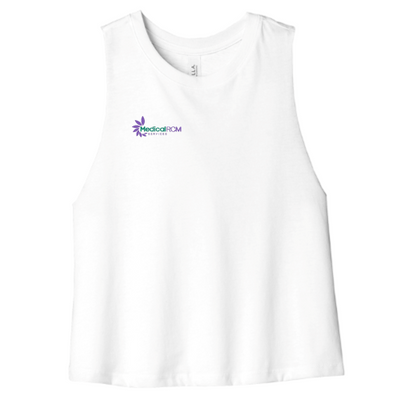 MedicalRCMServices - BELLA+CANVAS Women's Racerback Cropped Tank