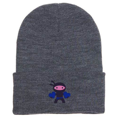 NiceNinjas - Adult Cuffed Knit Beanie