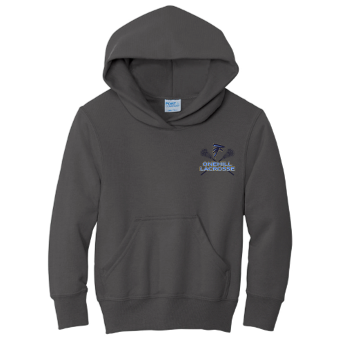 OneHillLacrosse - Port & Company Youth Pullover Hooded Sweatshirt