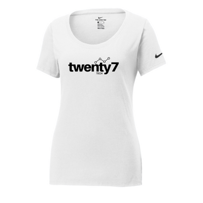 twenty7 Tech - NEW! Limited Edition Nike Ladies Dri-FIT Cotton/Poly Scoop Neck Tee