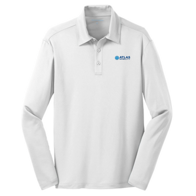 Atlas Mobility - Port Authority Silk Touch Performance Long Sleeve Polo v2