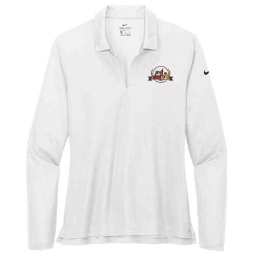 TheRedBarn - Nike - Ladies Dri-FIT Long Sleeve Polo v1