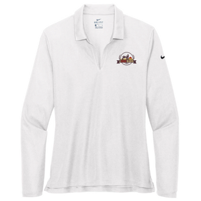 TheRedBarn - Nike - Ladies Dri-FIT Long Sleeve Polo v1