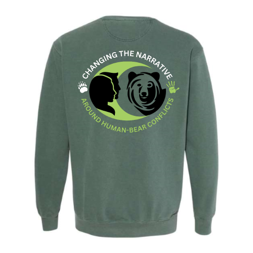 HumanBearConflicts - Pigment Dyed Crewneck Sweatshirt