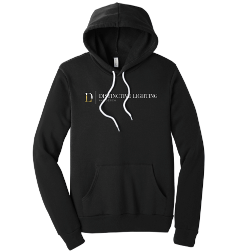 DistinctiveLighting - Unisex Poly/Cotton Hooded Pullover Sweatshirt