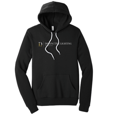 DistinctiveLighting - Unisex Poly/Cotton Hooded Pullover Sweatshirt