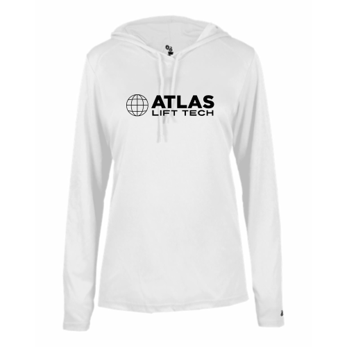 AtlasLiftTech - B-Core L/S Ladies Hood Tee