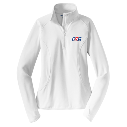 BuyAutoParts - Sport-Tek Ladies Sport-Wick Stretch 1/2-Zip Pullover v1