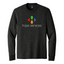 HopeServices - District Made Mens Perfect Tri Long Sleeve Crew Tee