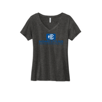 Homestead - Volunteer Knitwear Women's Daily V-Neck Tee USA-Made