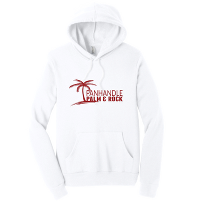 Panhandle Palm & Rock - Unisex Poly/Cotton Hooded Pullover Sweatshirt