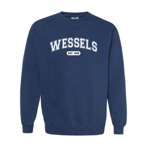 Wessels Vessels Varsity Crewneck Sweater