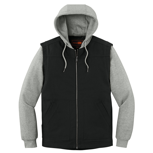 CornerStone Duck Fleece Full-Zip Hooded Jacket CSJ42