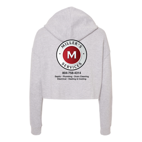 MillersServices - Independent Trading - Women's Crop Hoodie