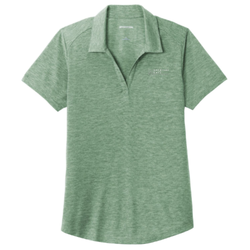 BackyardEats - Sport-Tek Ladies PosiCharge Tri-Blend Wicking Polo