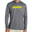 AMPLighting Men's Zone Performance Hooded Shirt - Yellow Logo