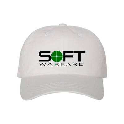 SOFTwarfare YP Classics - Dad Hat - White