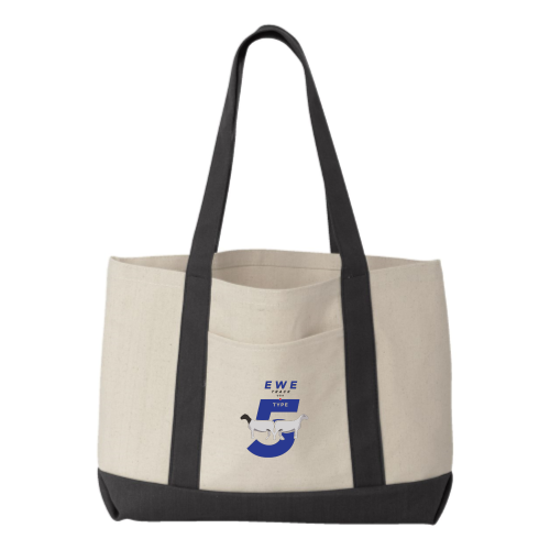 EweTrackUSA - 11 Ounce Cotton Canvas Tote