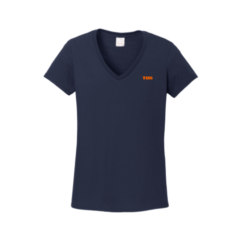 TMS - Gildan  Women's Heavy Cotton 100% Cotton V-Neck T-Shirt
