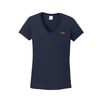 TMS - Gildan  Women's Heavy Cotton 100% Cotton V-Neck T-Shirt