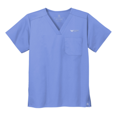 WVBH - WonderWink Unisex WorkFlex Chest Pocket V-Neck Top