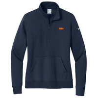 TMS - Nike Women's Club Fleece Sleeve Swoosh 1/2-Zip