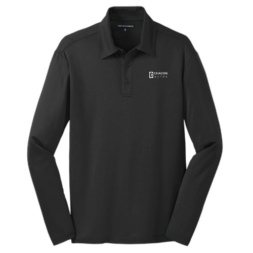 ChaconAutos - Port Authority Silk Touch Performance Long Sleeve Polo