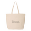 BespokeBeautyLoft - 24.5L Canvas Zippered Tote