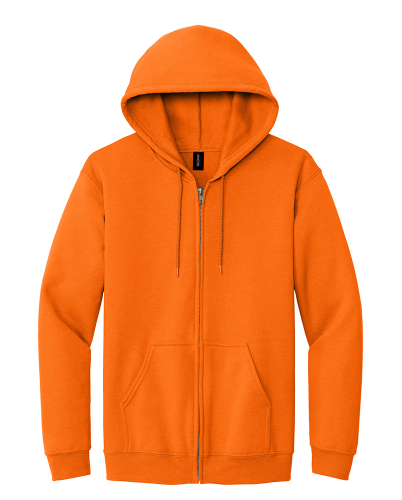 EMB Heavy Blend Full Zip Hooded Sweatshirt 18600