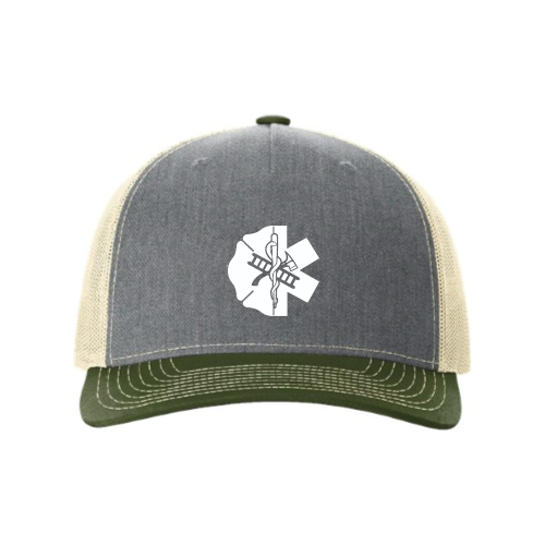Heather Grey Birch Army Olive
