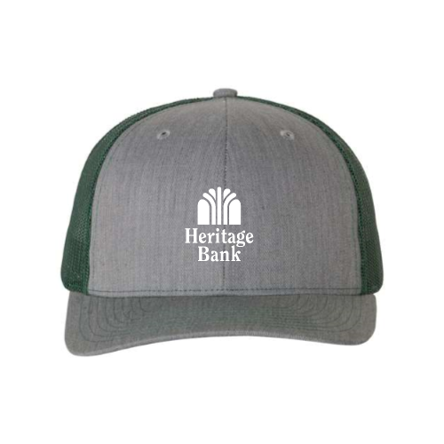 Heather Grey Dark Green