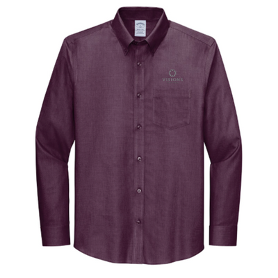 SDVisions - Brooks Brothers Wrinkle-Free Stretch Nailhead Shirt "Therapy Center"