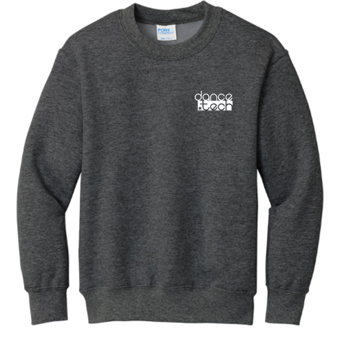 DanceTech - Port Company Youth Crewneck Sweatshirt